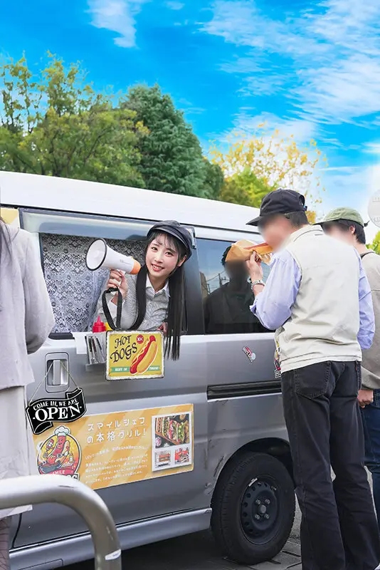 人気AV女優が挑戦！イカサレ屋台の中で潮吹きながらホットドッグ売ってください！小野坂ゆいか望月つぼみ No.1